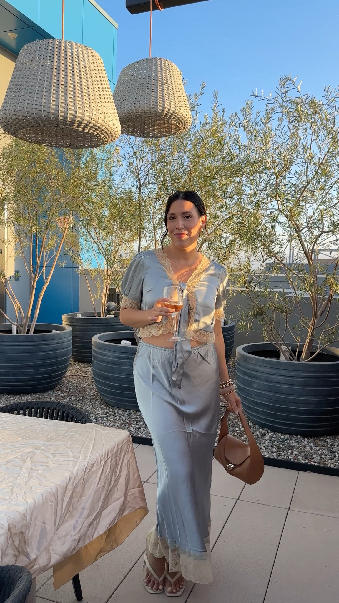 The cutest satin set for GNO wine tasting 💛

#LTKOver40 #LTKStyleTip #LTKFindsUnder100