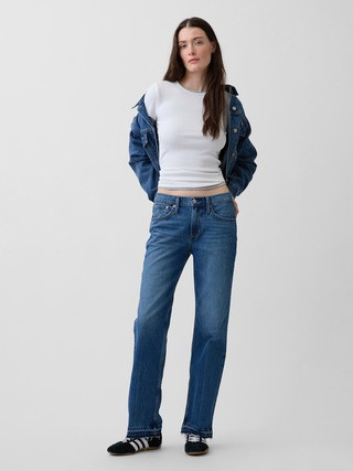 Mid Rise Straight Jeans | Gap (US)