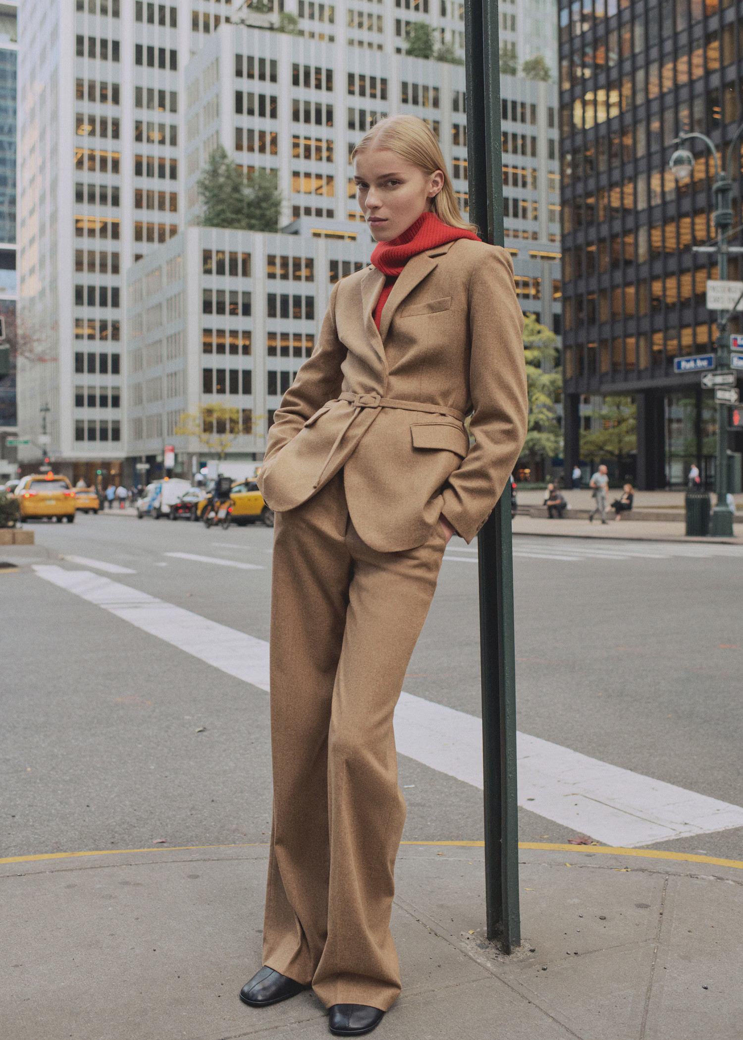 Wool-blend suit trousers - Women | MANGO USA | Mango (US/MX/AU)