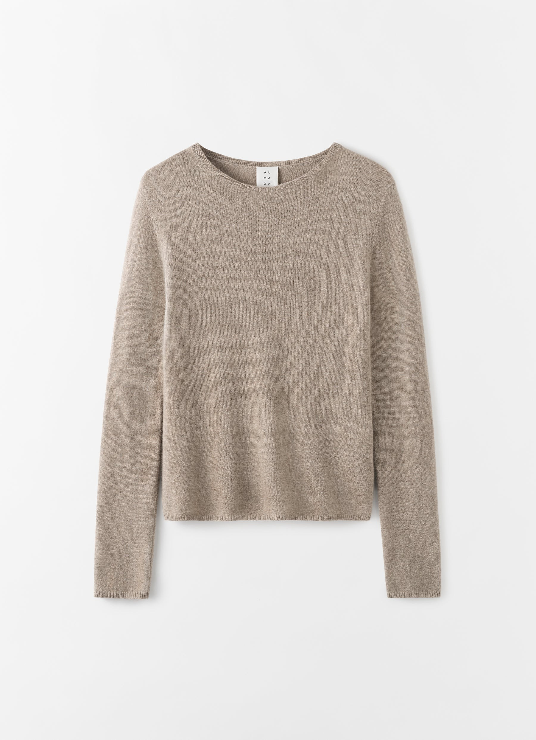 Awa Crewneck Sweater, nougat | Almada Label