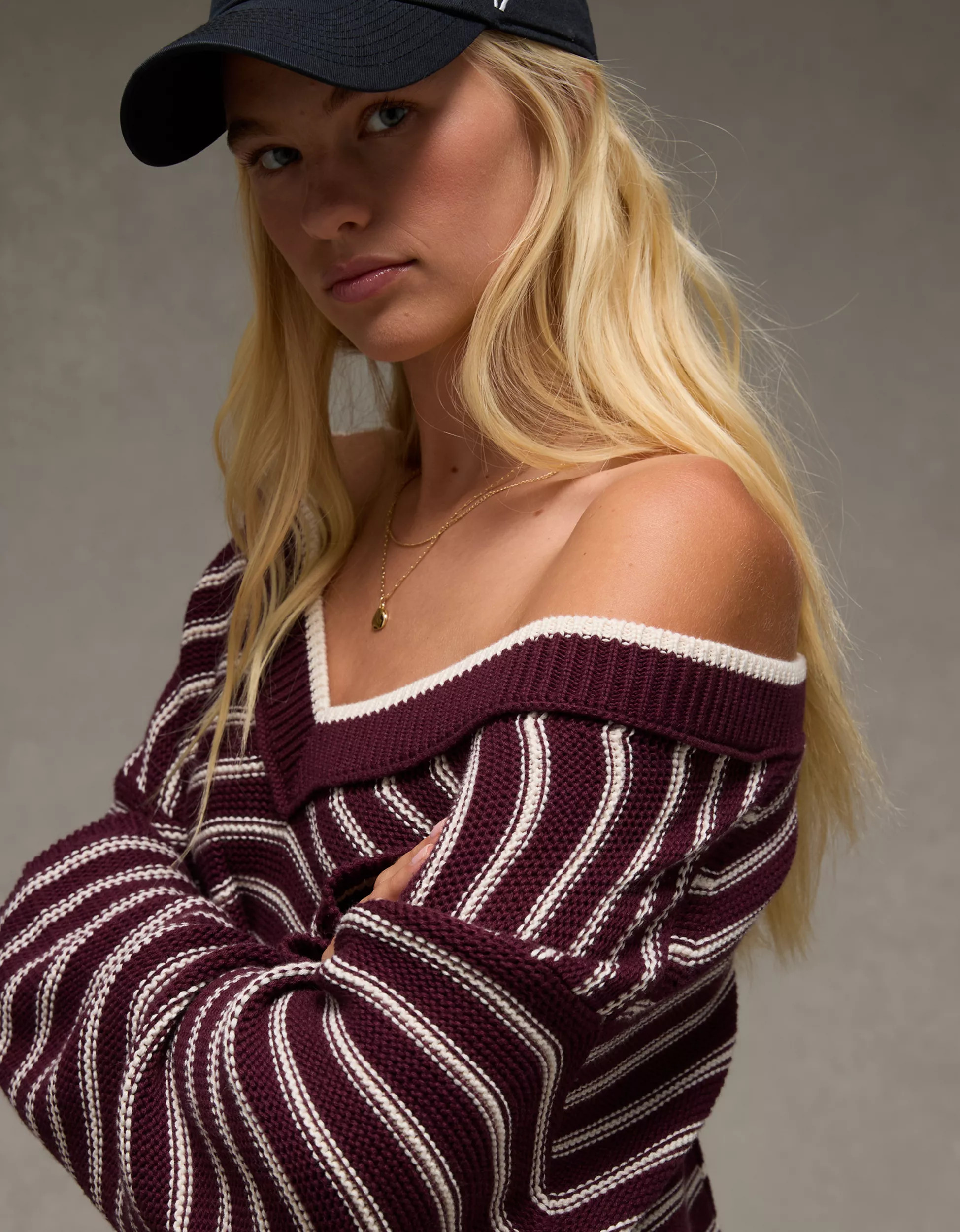 AE Big Hug V-Neck Sweater | American Eagle Outfitters (US & CA)