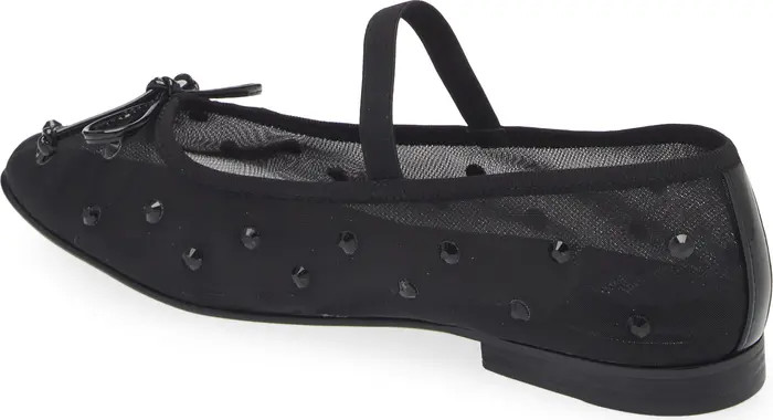 Releve Crystal Embellished Mary Jane Flat (Women) | Nordstrom