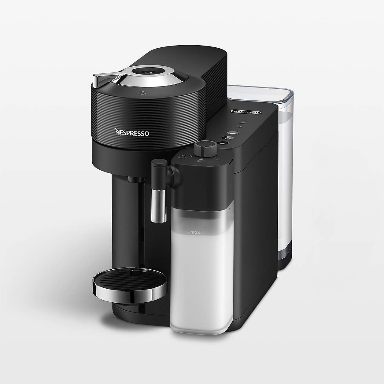 Nespresso White Vertuo Lattissima by De'Longhi  | Crate & Barrel | Crate & Barrel