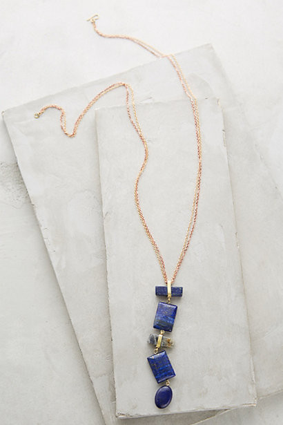 Lapis Ladder Necklace | Anthropologie (US)