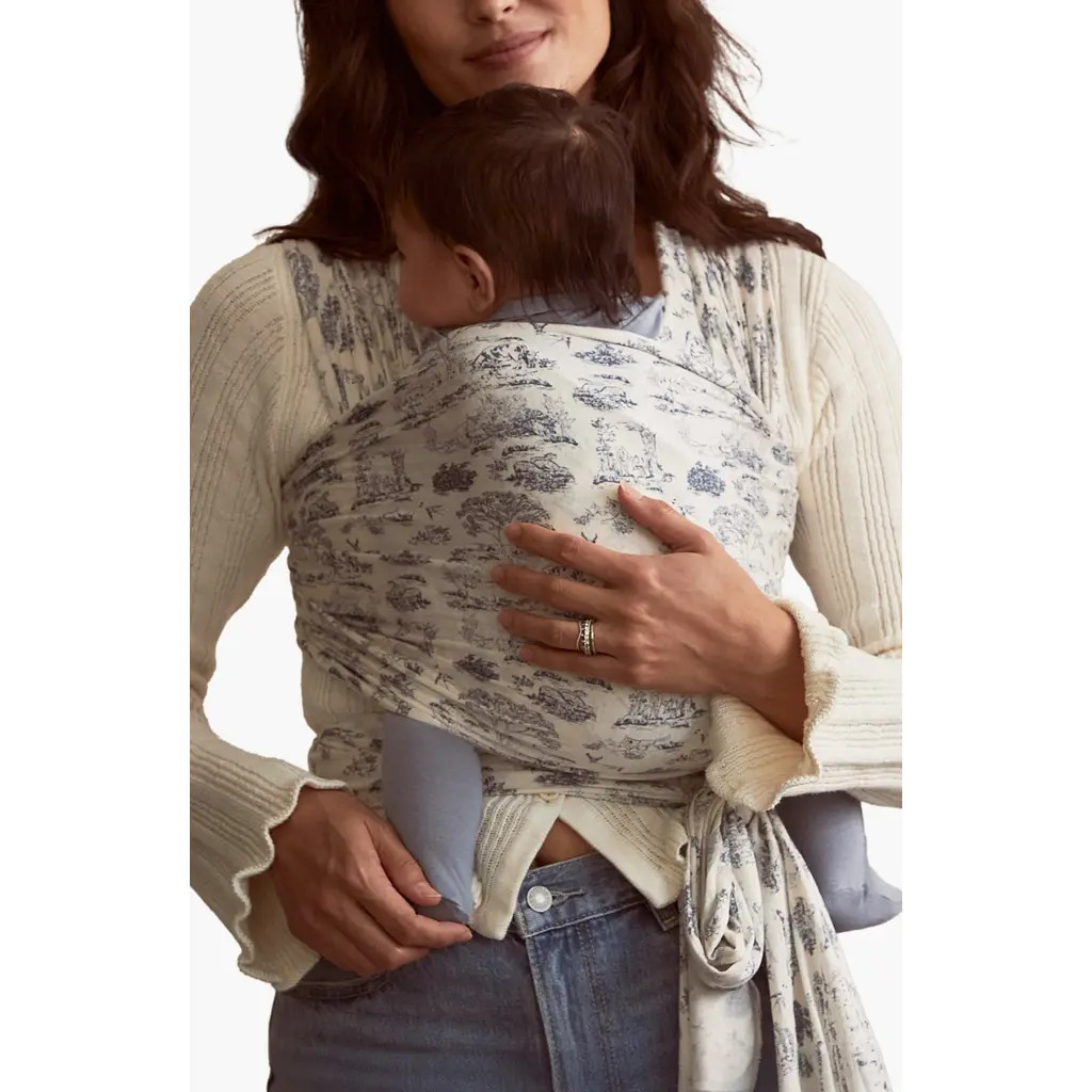 Solly Baby Tencel® Modal Baby Wrap in Bleu Toile at Nordstrom | Nordstrom