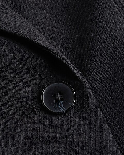 Editor Fitted One Button Blazer | Express