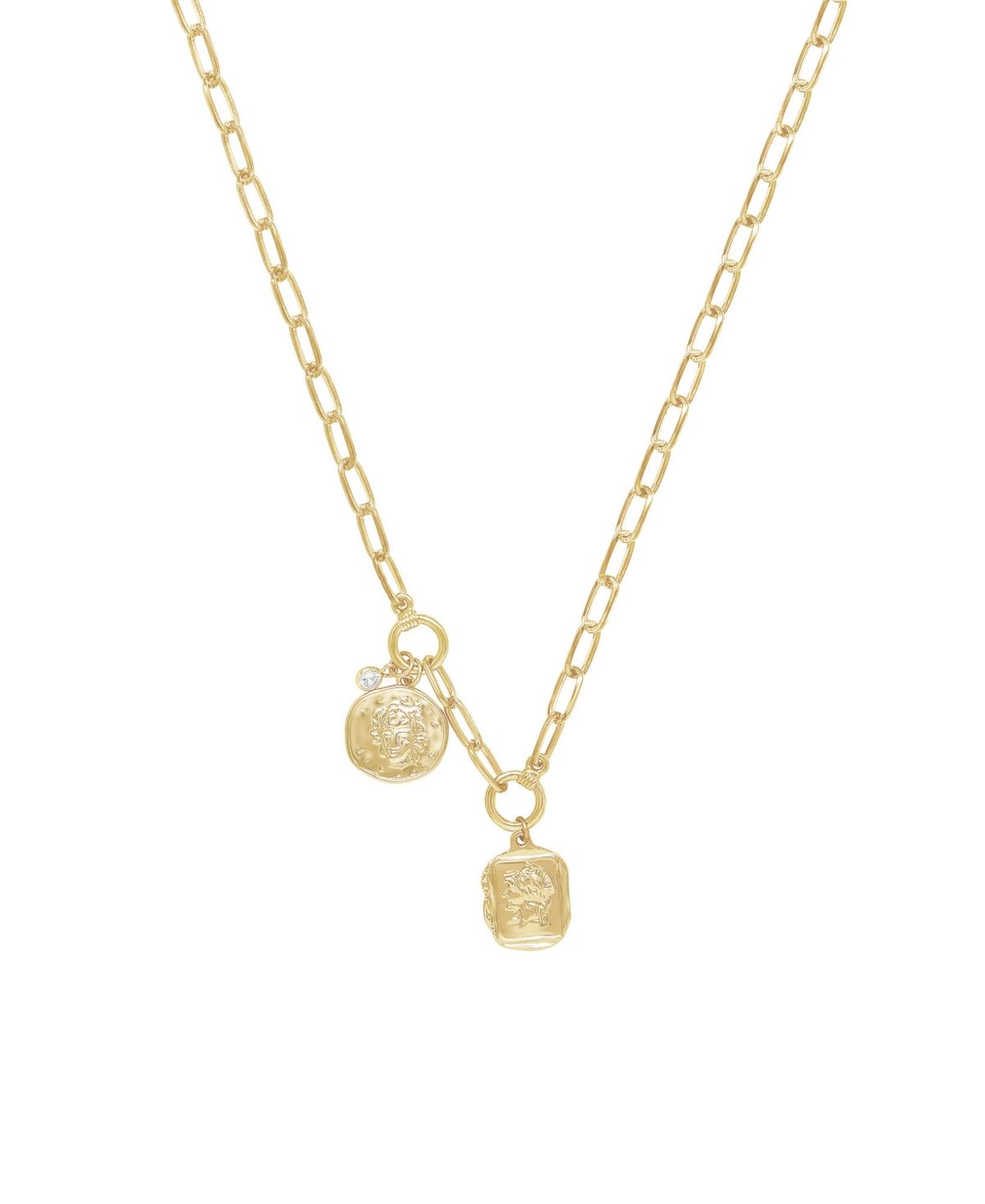 Ettika Double Medallion Chain Necklace | Macys (US)
