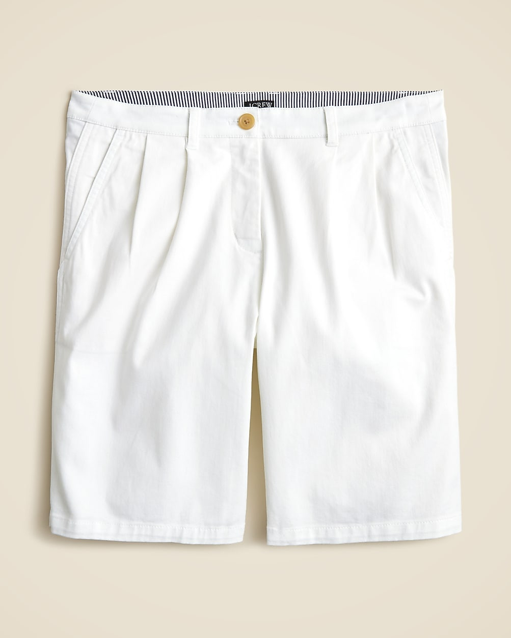 9" pleated heritage chino short | J. Crew US