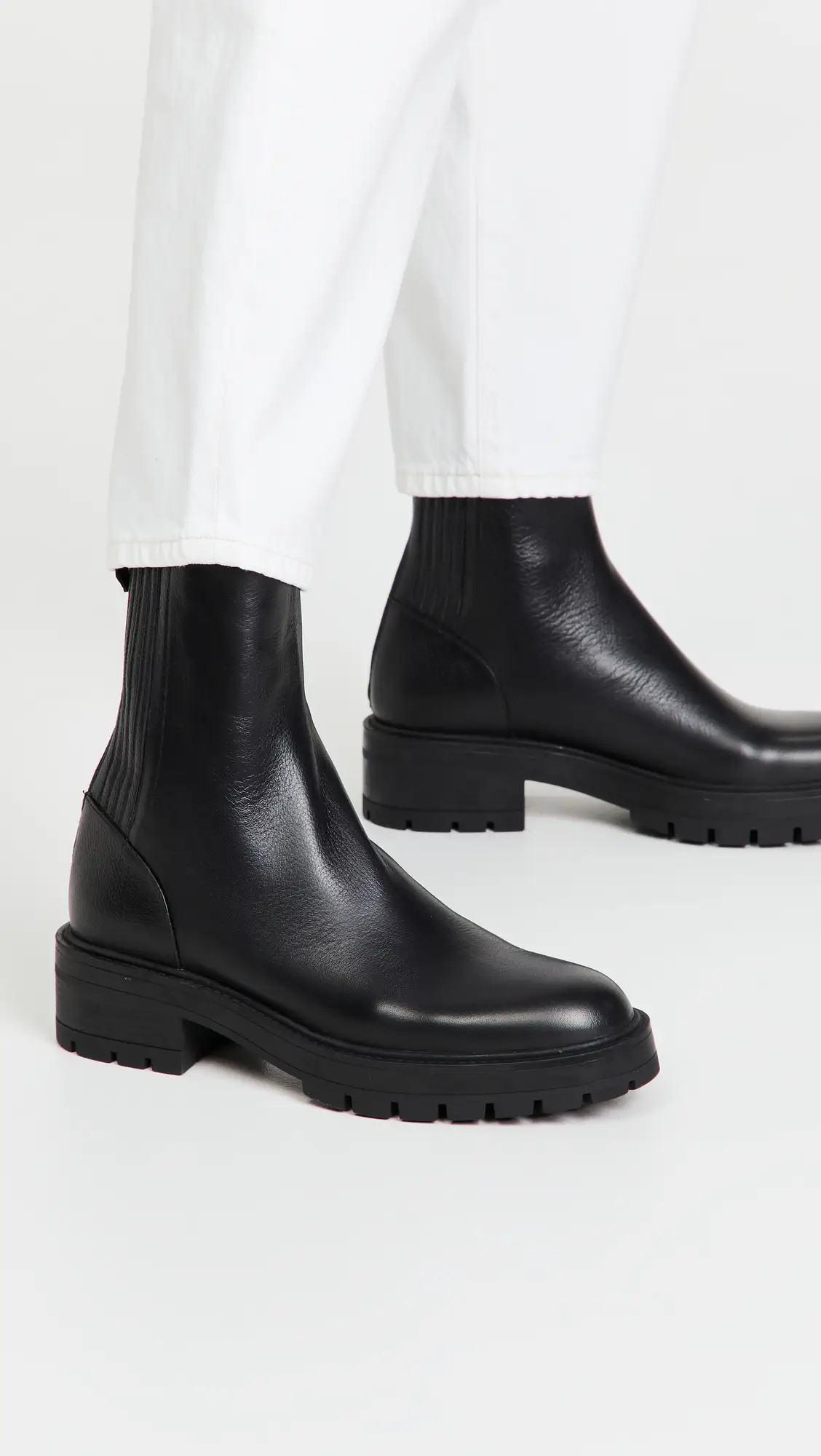 Aquazzura Saint Honore Combat Booties | Shopbop | Shopbop