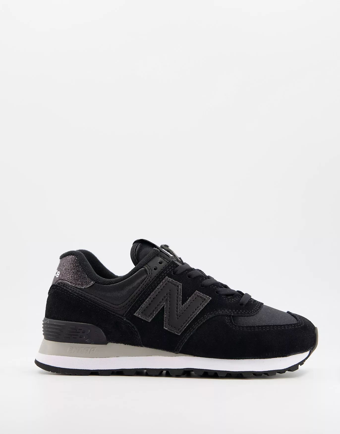 New Balance 574 sneakers in black | ASOS (Global)