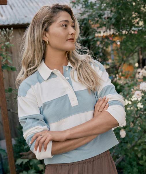 Rugby Crop Polo | Marine Layer