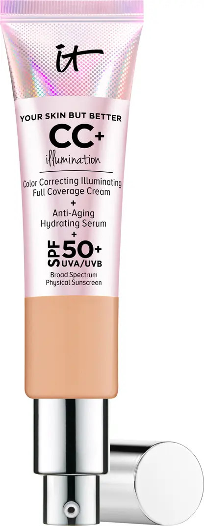 IT Cosmetics CC+ Cream Illumination SPF 50+ Full Coverage Cream Corrector & Serum | Nordstrom | Nordstrom