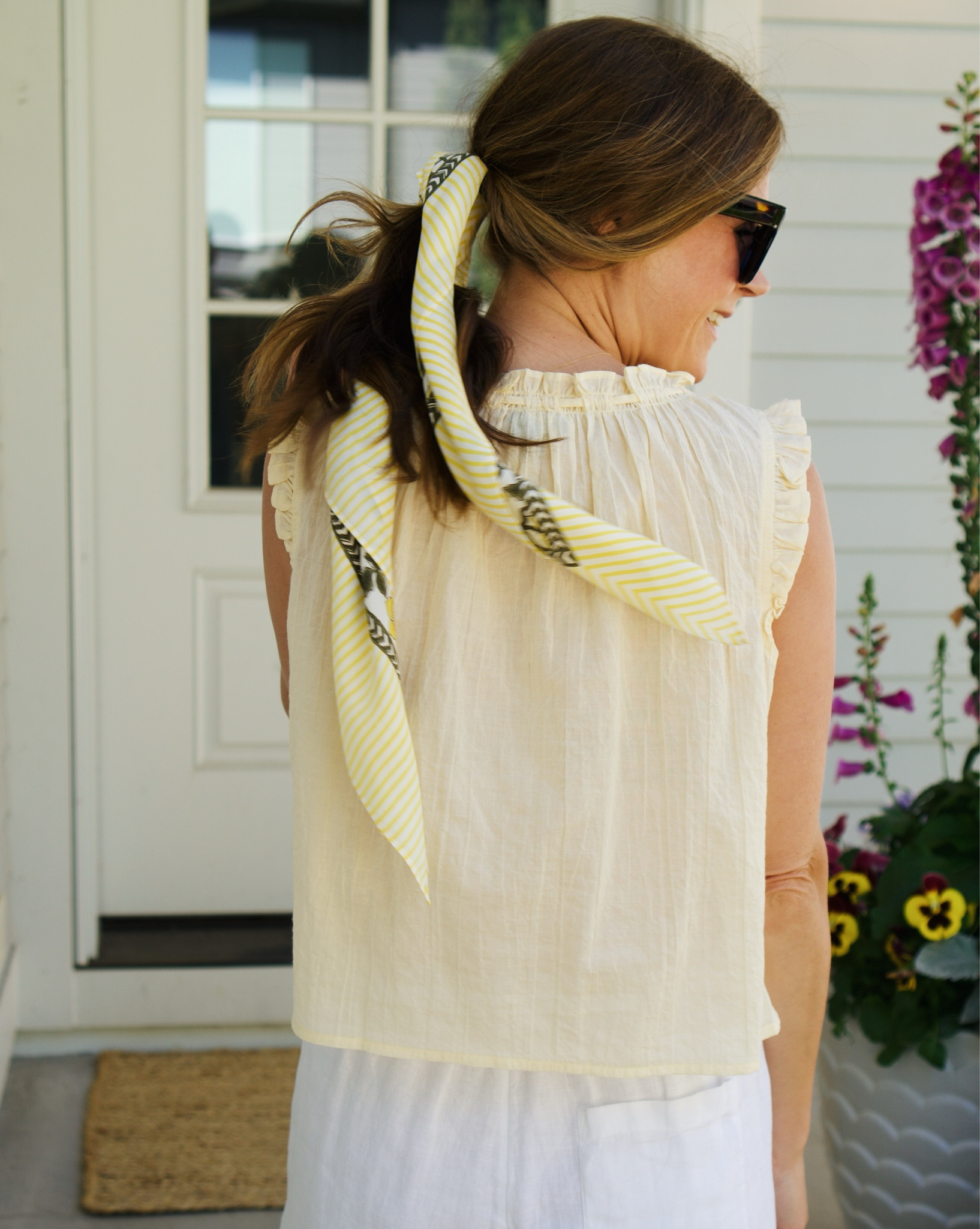 Blue dress, size XS
Brown cardigan, size XS
White tank, size small
Yellow linen pants, size xxs
Beige sweater, size XS
White linen shorts, size XS
Yellow top size small
Open Knit sweater, size xs
#gifted @jcrew #injcrew #ad

#LTKSeasonal #LTKOver40