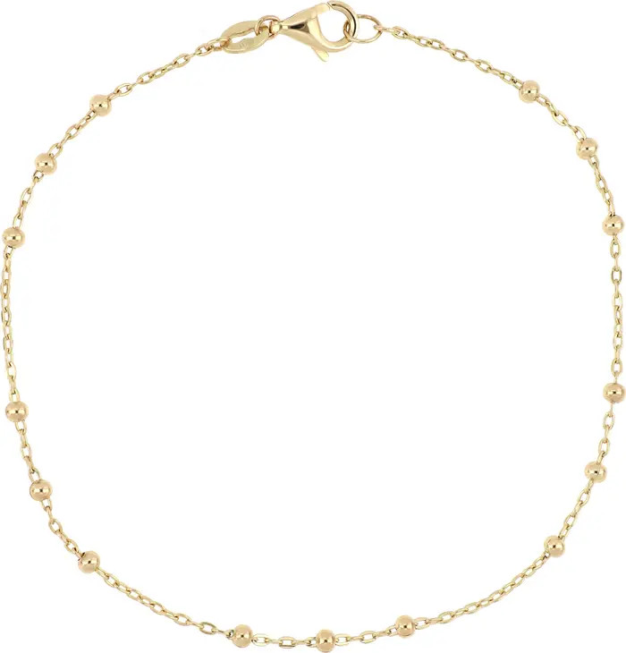 Mykonos 14K Gold Station Bracelet | Nordstrom