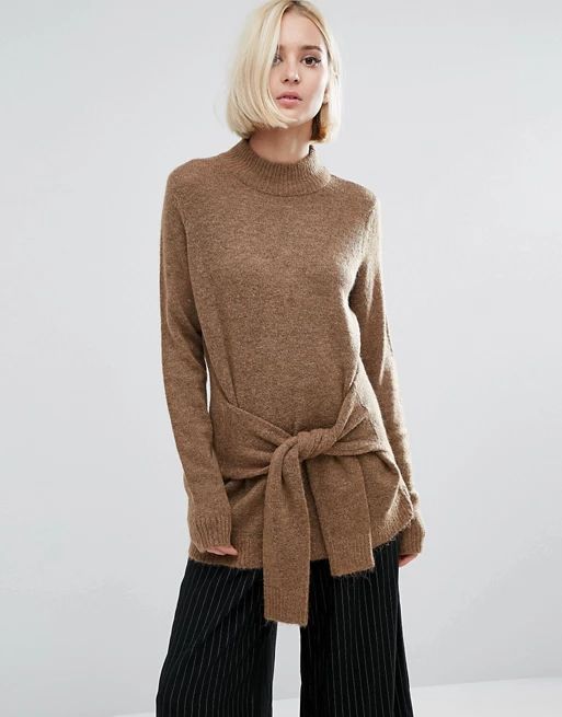 Vero Moda Tie Sweater | ASOS US