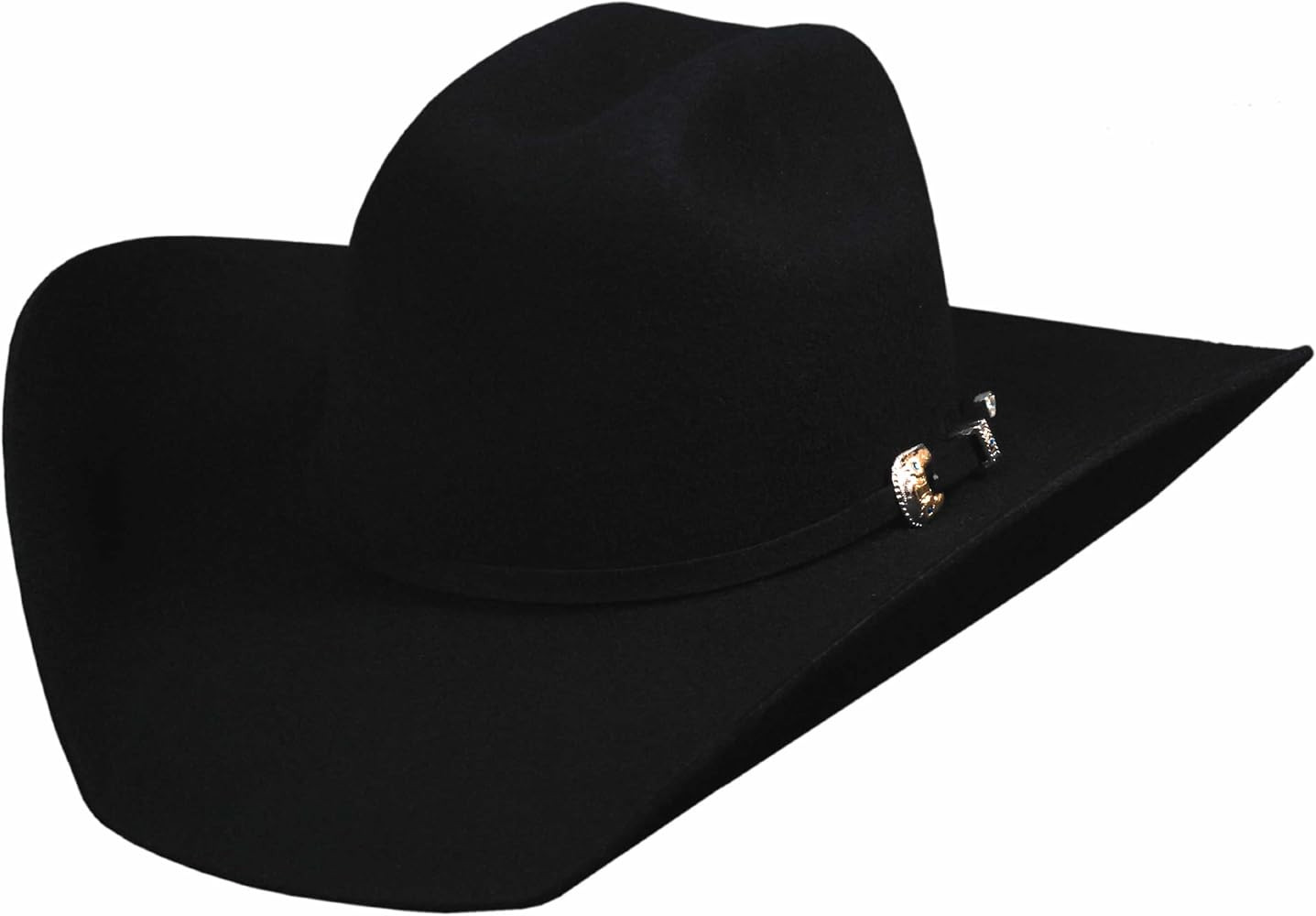Bullhide Felt Collection Kingman 4X Premium Wool Western Cowboy Hat, 4" Brim | Amazon (US)