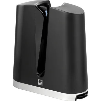 ZWILLING V-Edge Professional Knife Sharpener, for both Western and Japanese Blades, Black | Wayfair North America