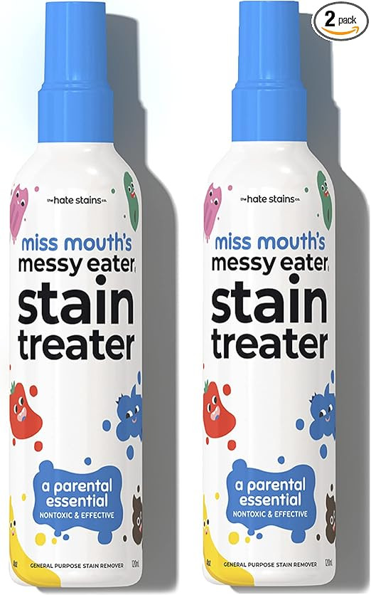 Miss Mouth's HATE STAINS CO Stain Remover for Clothes - 4oz 2 Pack of Newborn & Baby Essentials M... | Amazon (US)