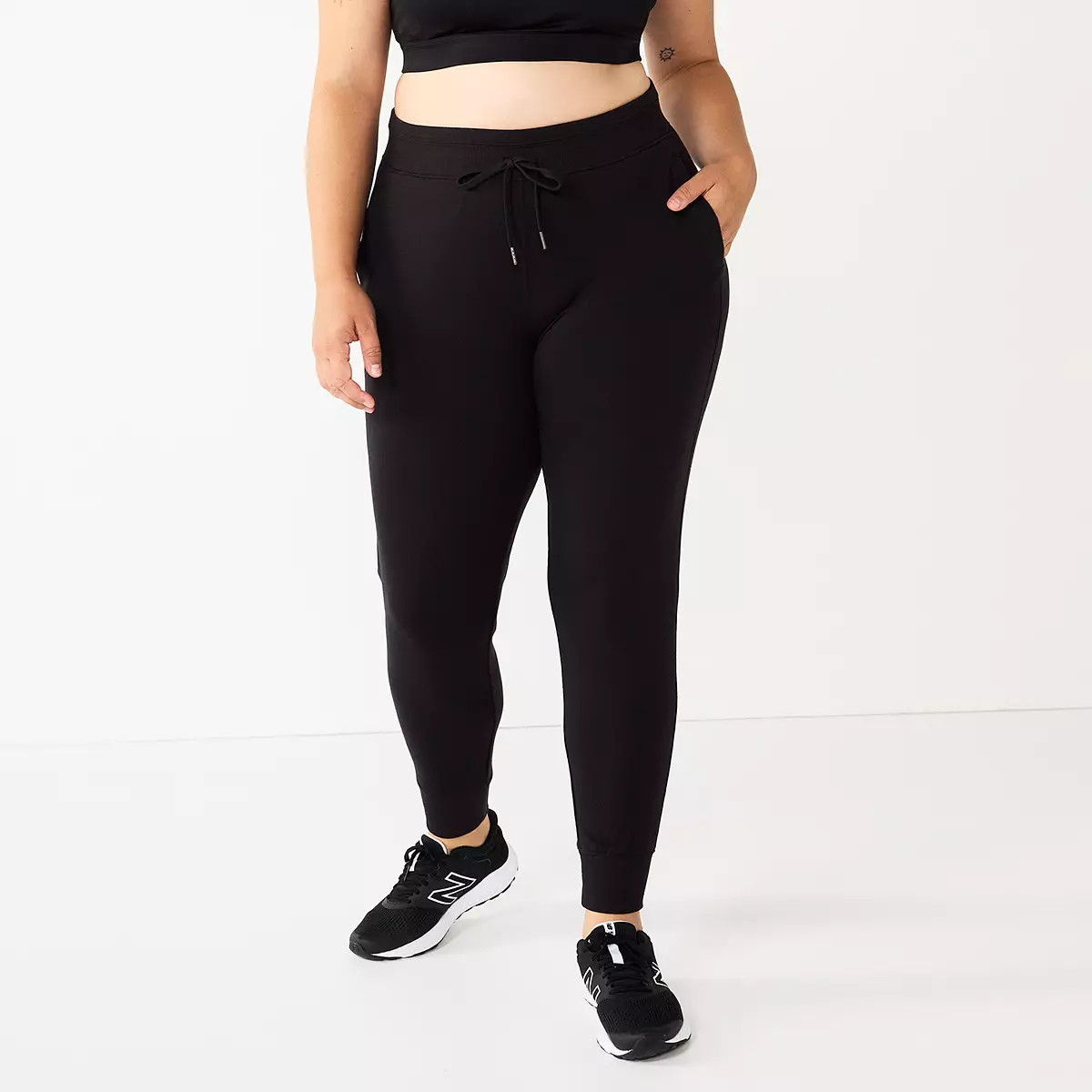 Women's Tek Gear® French Terry Joggers | Kohl's