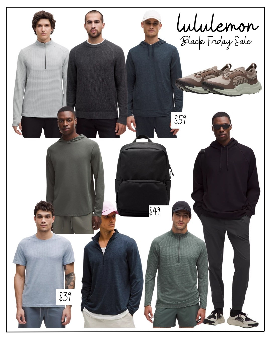 Lululemon Black Friday sale is popping off! So many really good deals on leggings, shorts, tops, and more! Perfect for gifting! 

#LTKGiftGuide #LTKActive #LTKHoliday

#LTKootd #LTKFindsUnder100 #LTKSaleAlert 

#LTKfitnessgoals #LTKMens #LTKCyberWeek