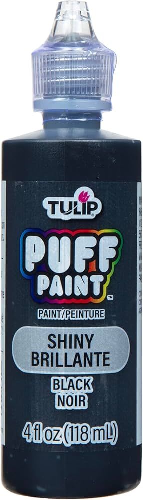 TULIP Dimensional Fabric Paint 41401 Dfpt 4Oz Slick Black, 4 Fl Oz (Pack of 1), Packaging may var... | Amazon (US)