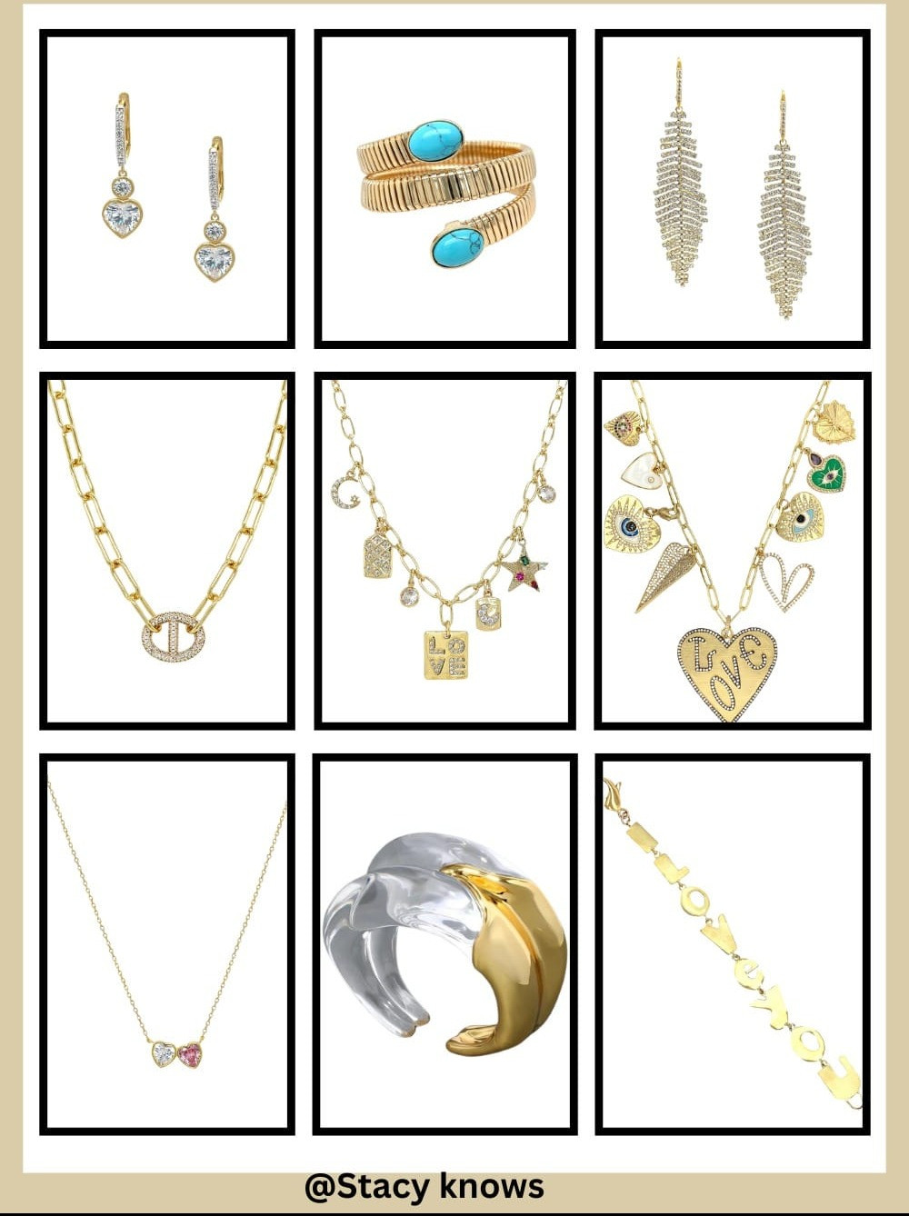 Add a little whimsy to your jewelry box! I’m absolutely in love with these Jennifer Miller heart eye charm necklaces. They are the perfect blend of playful and chic—great for layering or making a statement all on their own. Whether you're treating yourself or looking for a unique gift, these jewelry finds are a must-see! Shop the collection on my LTK. 
#LTKjewelry #JenniferMillerJewelry #CharmNecklace #HeartNecklace #EvilEyeJewelry #JewelryStack #StatementNecklace #GoldJewelry #AccessoryInspo #LTKstyletip #LuxuryJewelry #GiftIdeasForHer 

 #LTKstorytime #LTKU #LTKBeauty