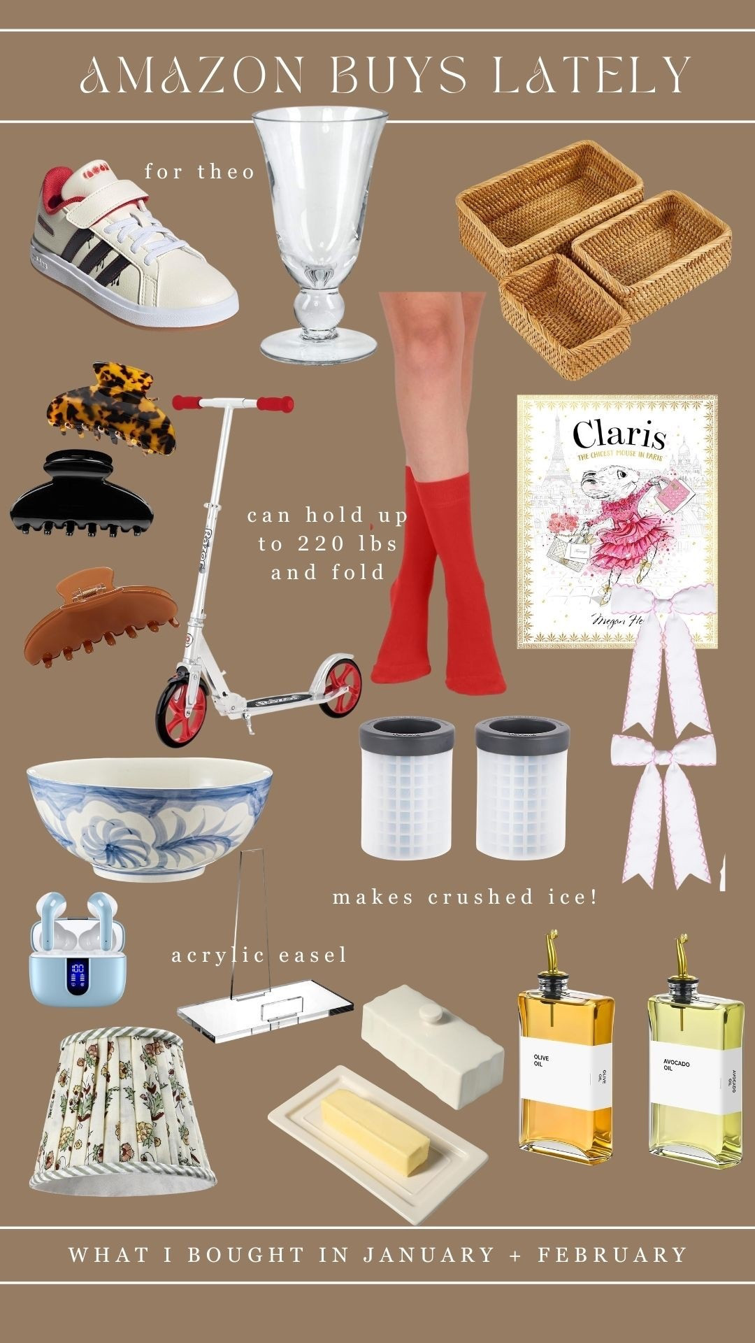 What I’ve purchased this year from Amazon -

#founditonAmazon