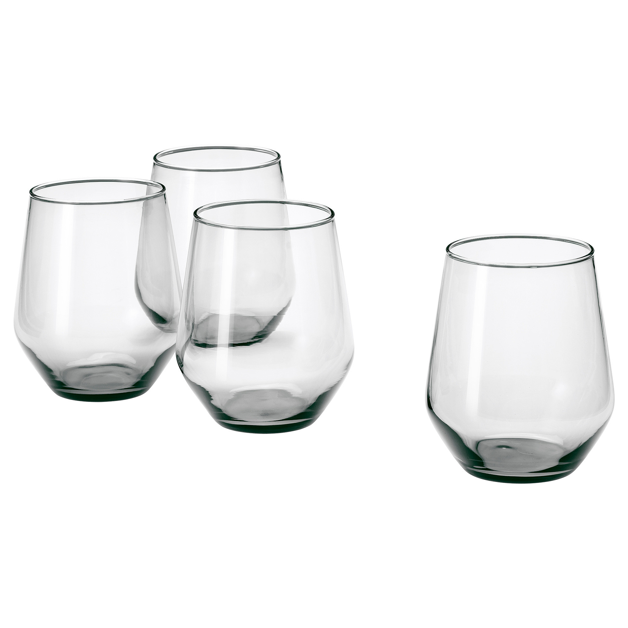 IVRIG Glass, gray, 15 oz | IKEA US