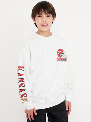 Kansas City Chiefs Oversized Sweater for Boys | Old Navy (US)