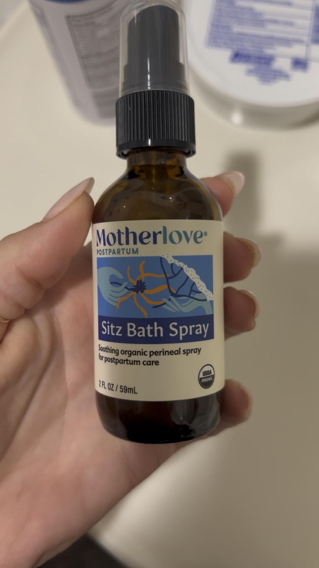 Postpartum care- highly recommended this spray! It smells good and helps heal and soothe you, naturally. 
The products the hospital provides contain parabens which are known carcinogens. 

#LTKBeauty #LTKBaby
