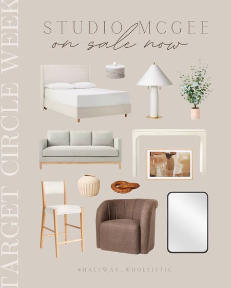 Furniture and home decor finds from Studio McGee on sale now during Target Circle week! 

#livingroom #chair #bedroom #sofa #lamp 

#LTKxTarget #LTKsalealert #LTKhome