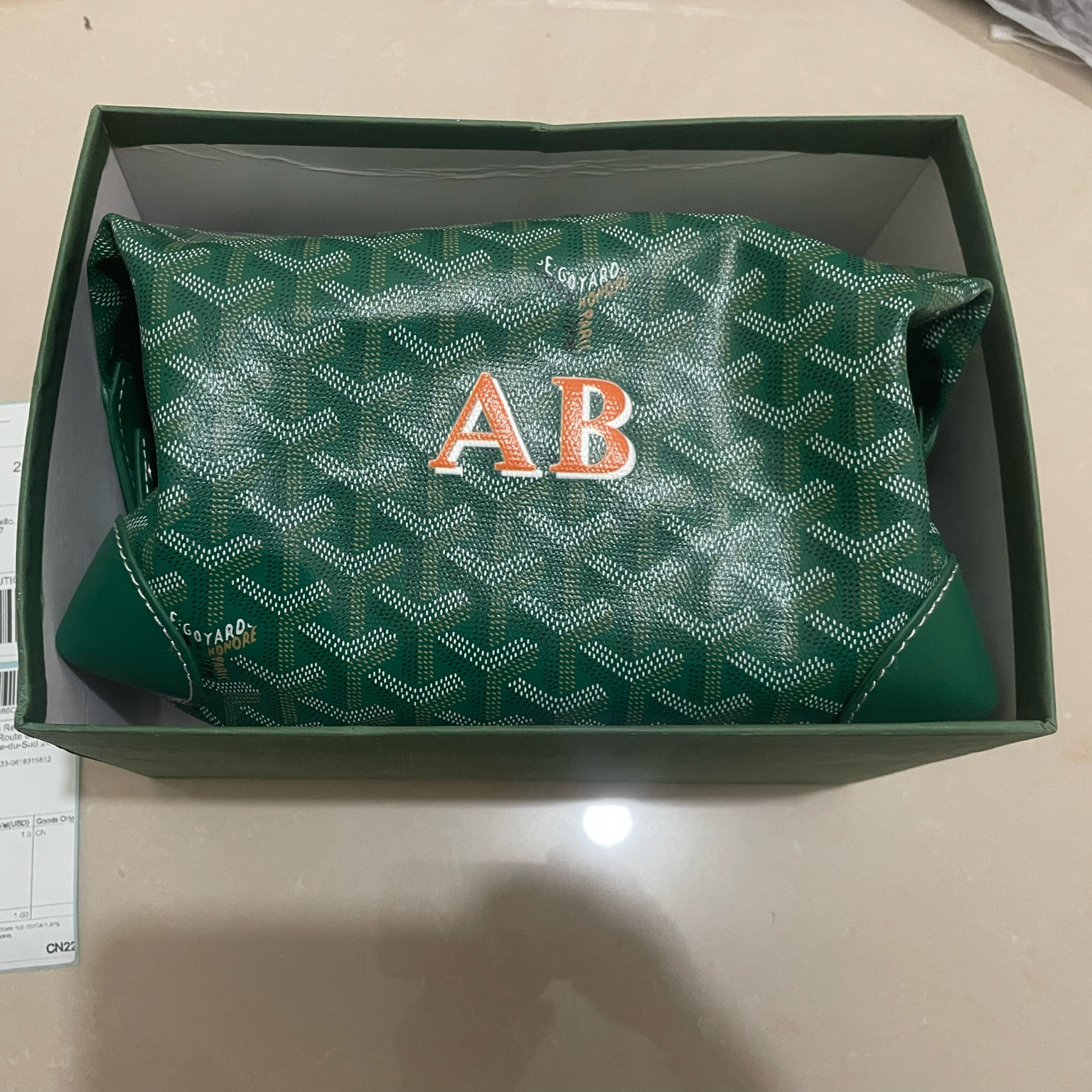 GOYARD wash plastic bag customization, add letter color sent to the seller to make effect drawing

#LTKSpringSale
