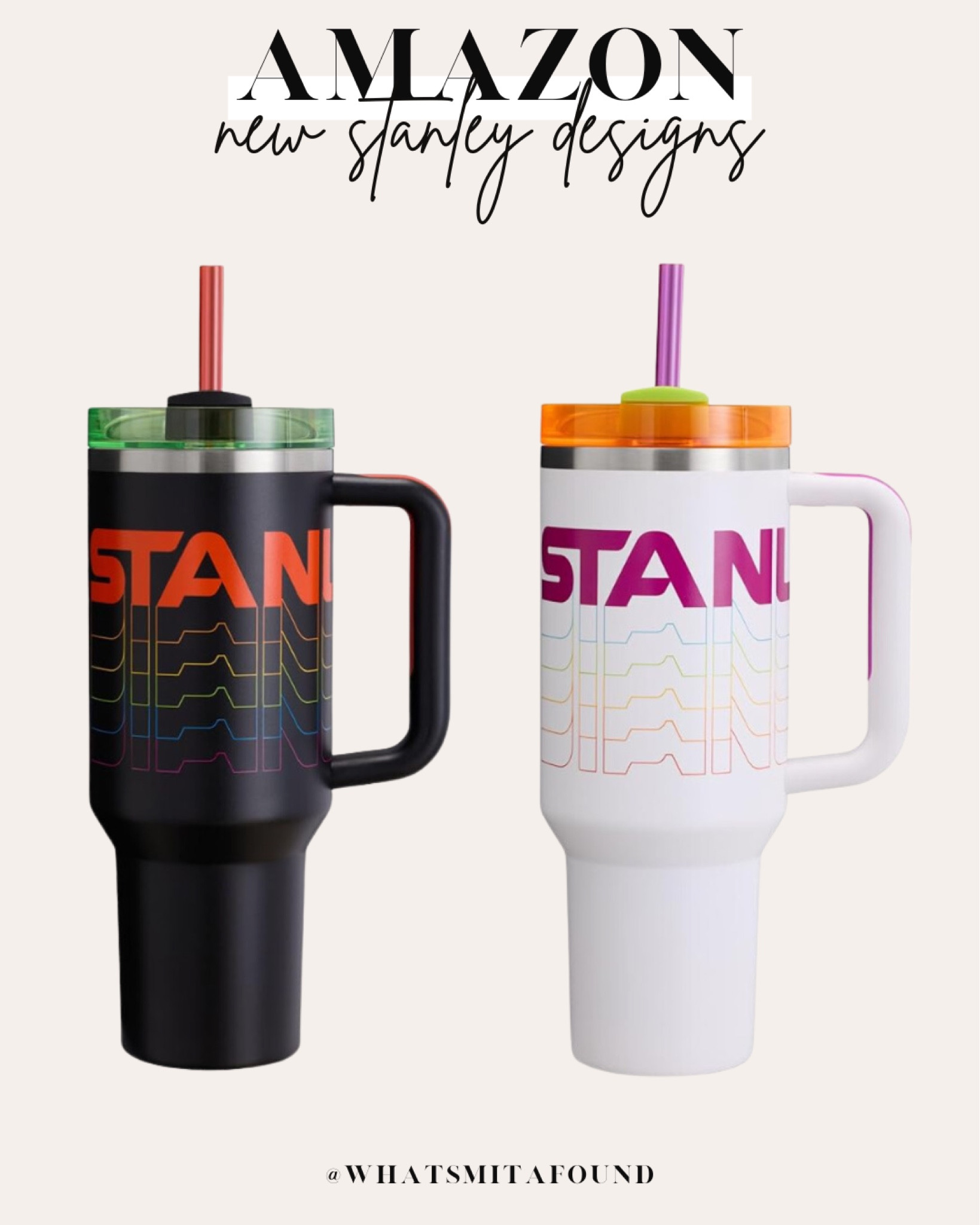 New Stanley designs are available now on Amazon! These are going fast! White Stanley, Black Stanley, retro Stanley, colorful Stanley, trendy Stanley, patterned Stanley, logo Stanley, black patterned Stanley, white patterned Stanley, retro white Stanley, retro black Stanley, black Stanley cup, white Stanley cup, retro Stanley cup, patterned Stanley cup, colorful Stanley cup 

#LTKstyletip #LTKfindsunder50 #LTKhome