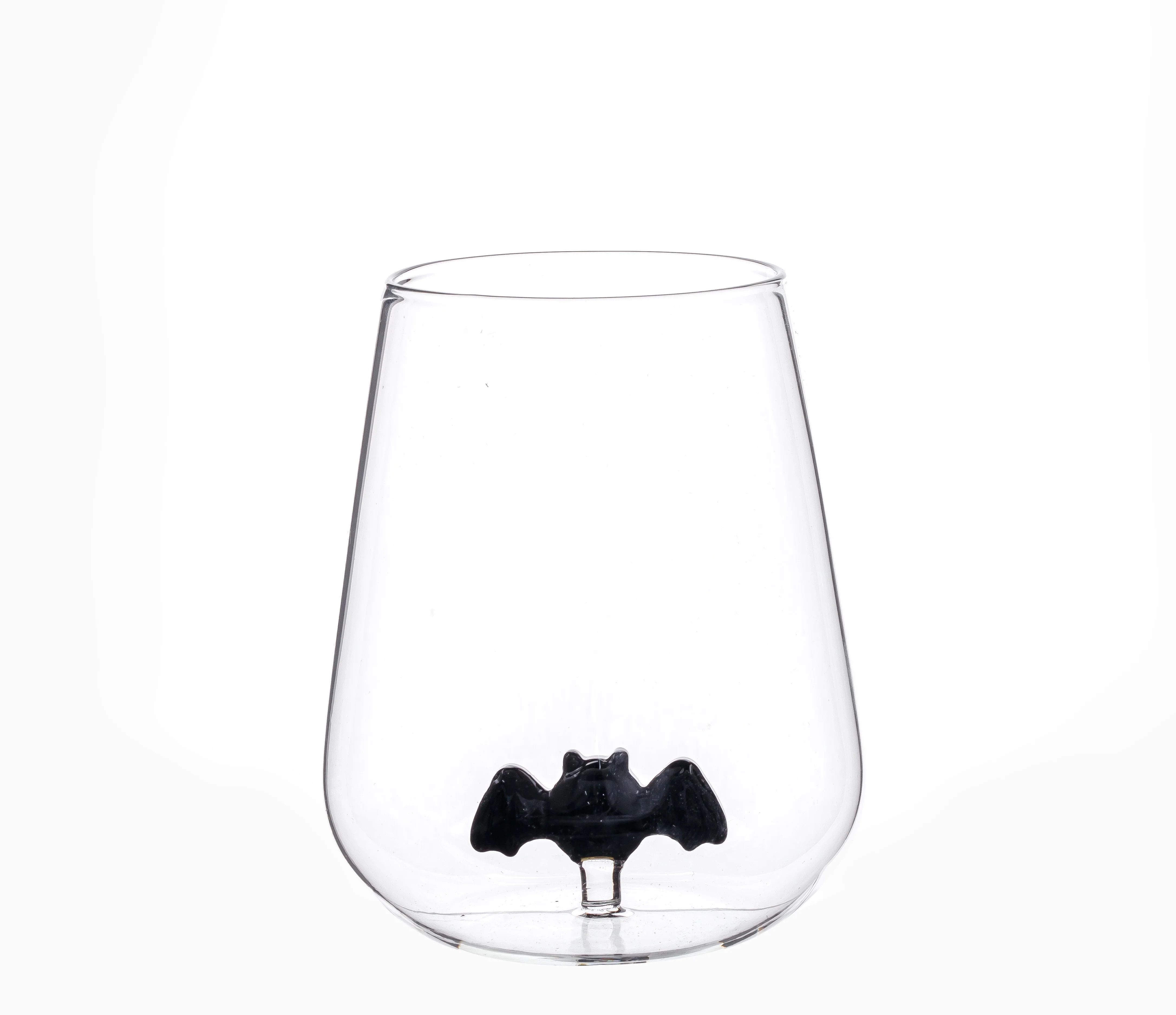Way to Celebrate Stemless Wine Glass with Bat | Walmart (US)