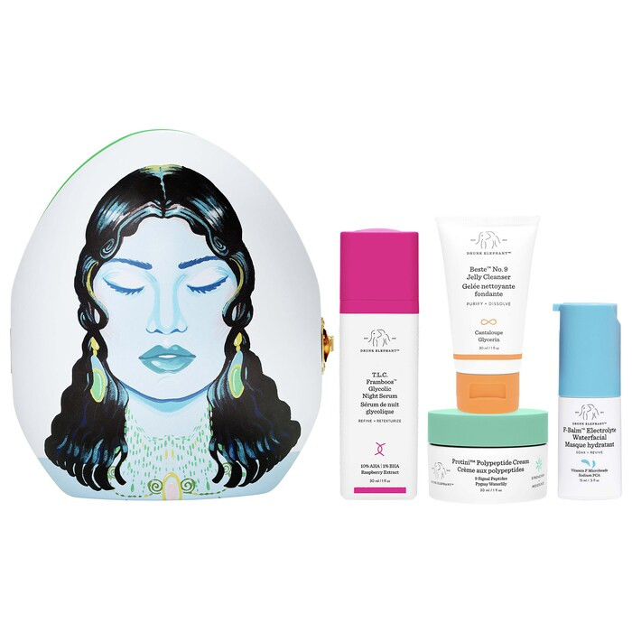 Saving Face Resurfacing Skincare Kit - The P.M. Routine - Drunk Elephant | Sephora | Sephora (US)