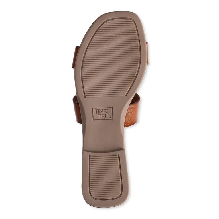 Time and Tru Women's Embellished Slide Sandals | Walmart (US)