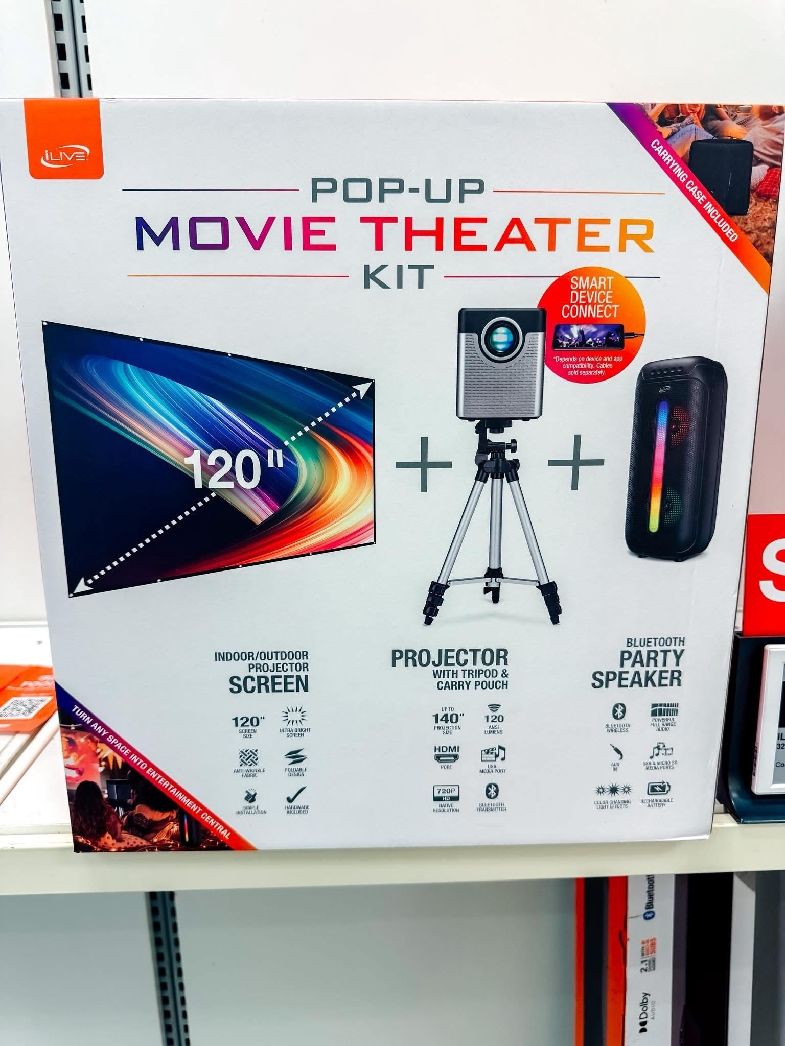 Kohls has this super awesome pop up movie theater kit on sale right now!! This would be such a great Christmas gift!  

Makes me want to have a movie night outside by the fire!  😍😍

#movienight #kohls #kohlsfinds #giftideas #projector #funfinds #lastminutegifts

#LTKSaleAlert #LTKGiftGuide #LTKHoliday