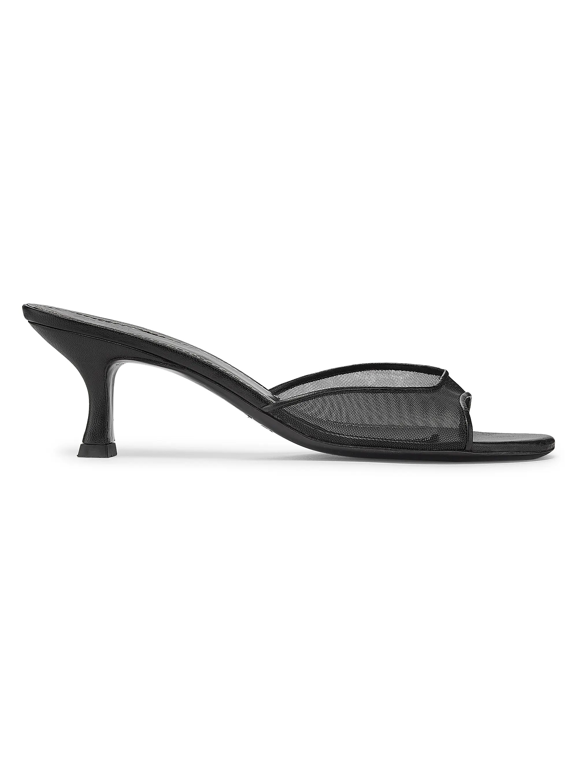 Brigitte 55MM Mesh Mules | Saks Fifth Avenue