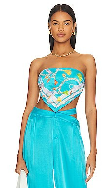 SER.O.YA Natalia Scarf Top in Bandana Print from Revolve.com | Revolve Clothing (Global)