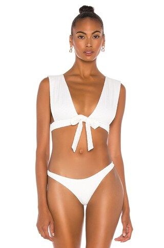 LOVEWAVE The Danica Top in White from Revolve.com | Revolve Clothing (Global)