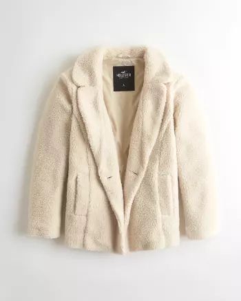 Girls Sherpa Coat from Hollister | Hollister (US)