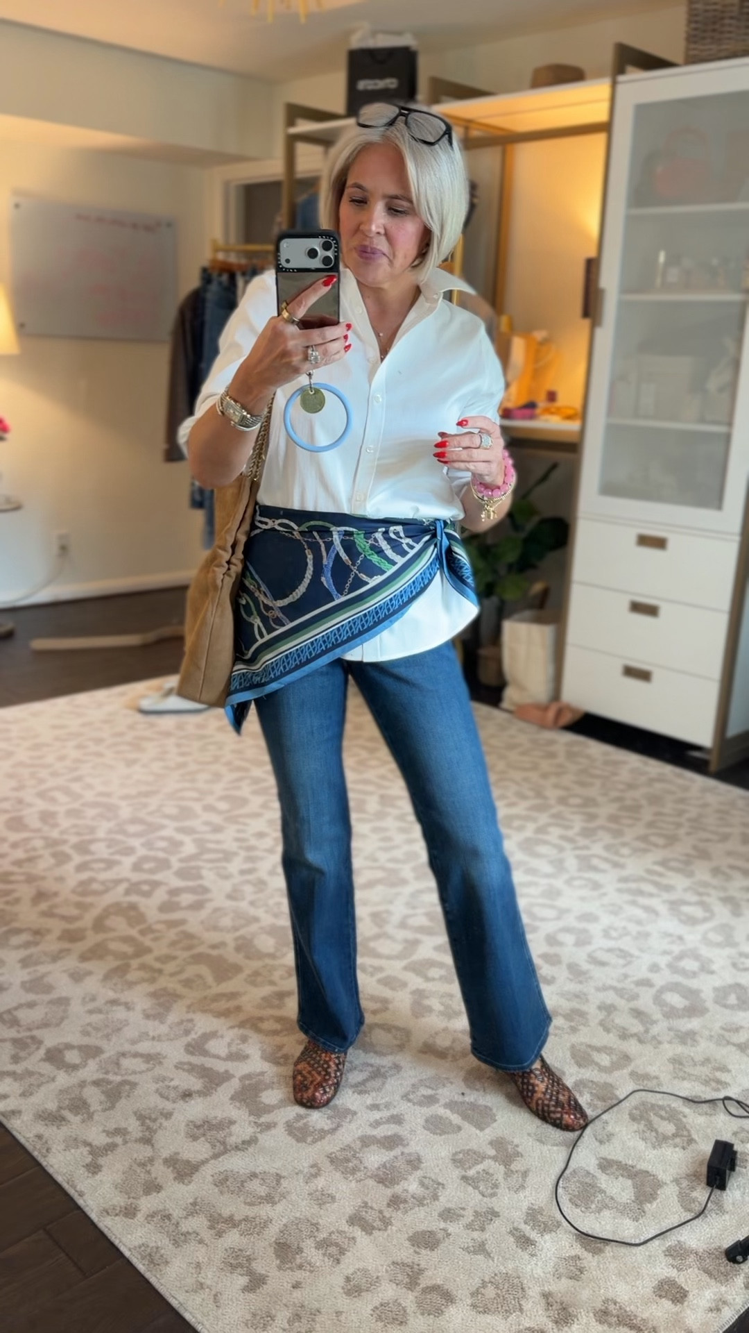 OOTD!! Loving this detail with the scarf around the waist! 

Chicos Blouse: 0.5
Chicos jeans: 0.5 

spring wardrobe ideas for women over 50, flattering spring outfits for women over 50, casual spring style for women 50+, timeless spring fashion for mature women. 


#LTKSeasonal #LTKOver40 #LTKootd