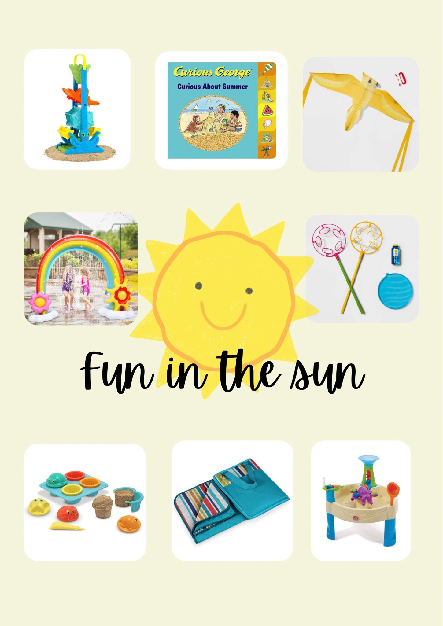 It’s warming up here in SoFl! Here’s some fun in the sun essentials! ☀️ Water play, beach toys, bubble wands, kites, picnics, we’re ready for whatever this warm weather brings! 

#LTKfamily #LTKbaby #LTKkids