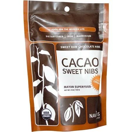 Navitas Naturals Cacao Sweet Nibs Mayan Superfood Snack, 4 oz, 2 count | Walmart (US)
