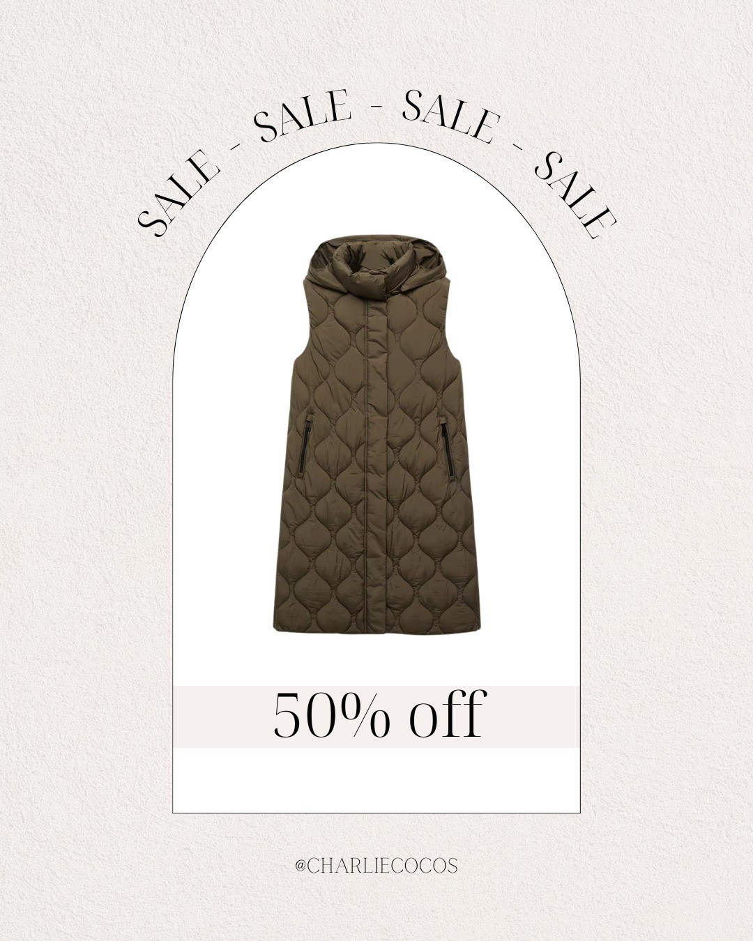 Mango sale! Long puffer vest. Casual outfit ideas. Green vest. 

#LTKsalealert #LTKSpringSale #LTKfindsunder100