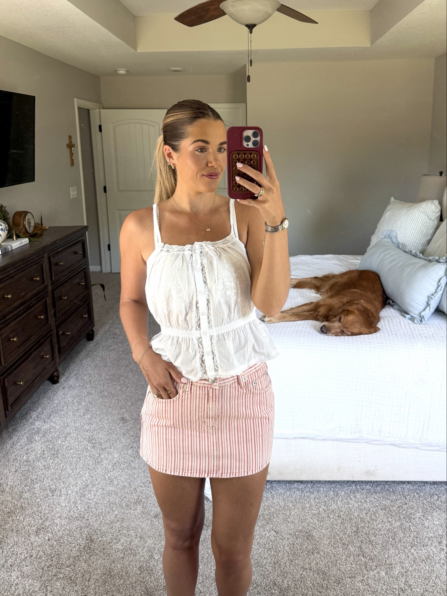 size small in cotton cami, size 4 in red striped skirt

americana, usa, memorial day, fourth of july, target outfits 

#LTKootd #LTKTall #LTKgrwm
