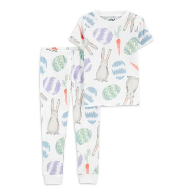 Carter's Child of Mine Baby and Toddler Unisex Easter Pajama Set, 2-Piece, Sizes 12M-5T | Walmart (US)