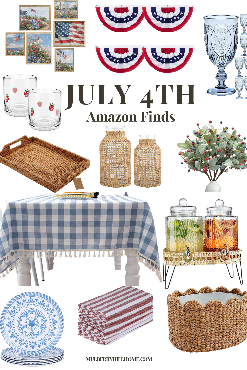 New England Style July 4th. Nancy Meyers. Amazon 

 #LTKSeasonal #LTKHome #LTKParties