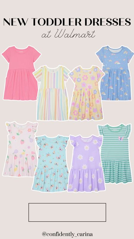 Loveee these dress for toddler girls at Walmart! These are so perfect of summer - they’re super comfy and less than $10! We have lots of these in my house🤍

#LTKBaby #LTKFindsUnder50 #LTKKids