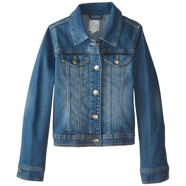 The Children's Place - The Children's Place Classic Denim Jacket (Little Girls & Big Girls) - Wal... | Walmart (US)